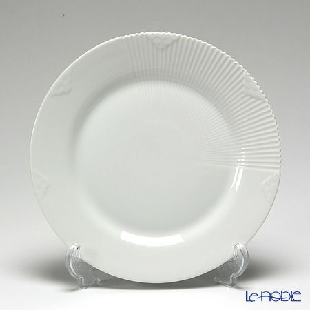 ロイヤルコペンハーゲン（Royal Copenhagen） エレメンツ ホワイト プレート 21cm ペア 2597621／1017497