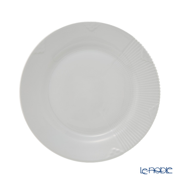 ロイヤルコペンハーゲン（Royal Copenhagen） エレメンツ ホワイト プレート 21cm ペア 2597621／1017497