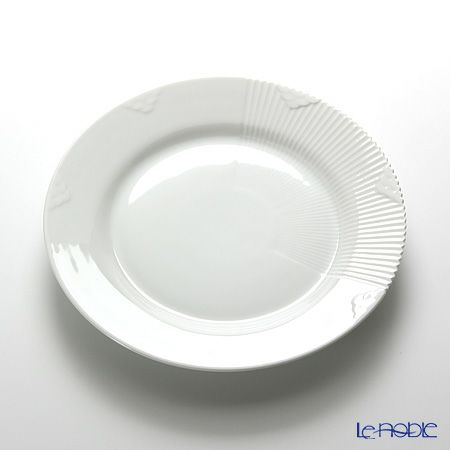 ロイヤルコペンハーゲン（Royal Copenhagen） エレメンツ ホワイト プレート 21cm ペア 2597621／1017497