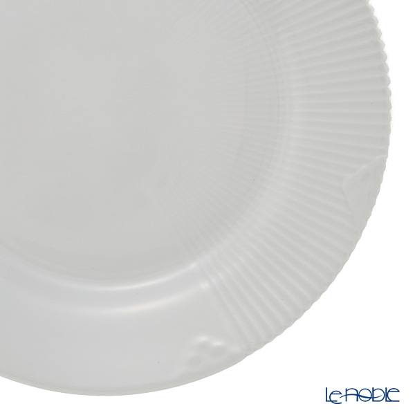ロイヤルコペンハーゲン（Royal Copenhagen） エレメンツ ホワイト プレート 21cm ペア 2597621／1017497