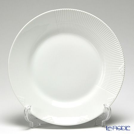 ロイヤルコペンハーゲン（Royal Copenhagen） エレメンツ ホワイト プレート 26cm ペア 2597625／1017498