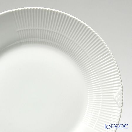 ロイヤルコペンハーゲン（Royal Copenhagen） エレメンツ ホワイト プレート 26cm ペア 2597625／1017498