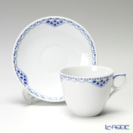 ロイヤルコペンハーゲン（Royal Copenhagen） プリンセス ブルー トリオセット（コーヒー） ペア