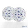 ロイヤルコペンハーゲン（Royal Copenhagen） ブルー フルーテッド プレイン プレート 17cm ペア 1101617／1017198