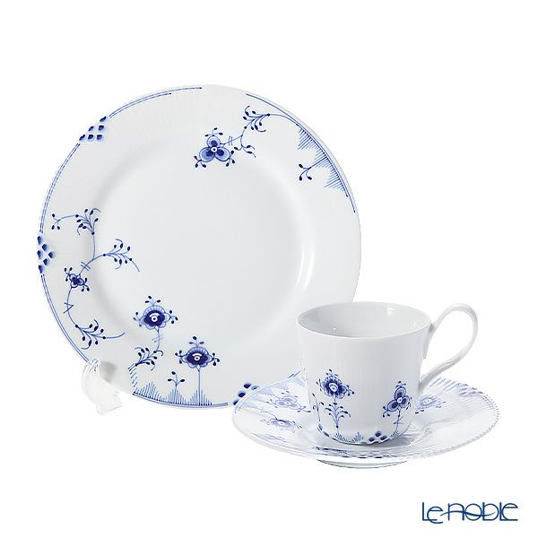ロイヤルコペンハーゲン（Royal Copenhagen） ブルーエレメンツ トリオセット
