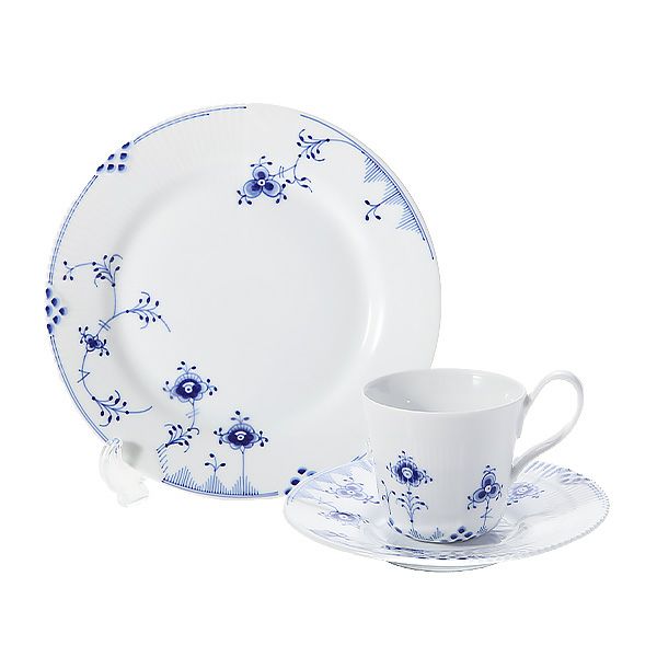 ロイヤルコペンハーゲン（Royal Copenhagen） ブルーエレメンツ トリオセット