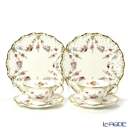 ロイヤルクラウンダービー ロイヤルアントワネット トリオセット ペア