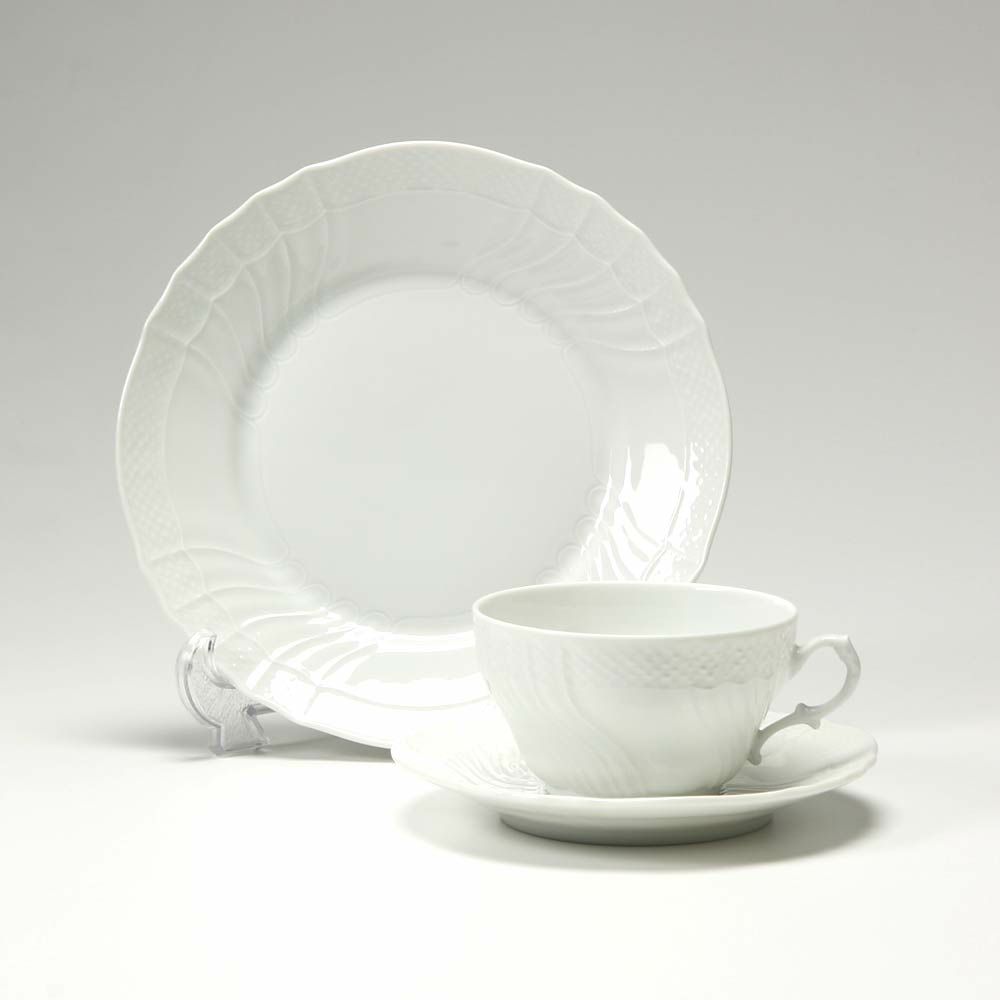 ジノリ1735／リチャード ジノリ（GINORI 1735／Richard Ginori） ベッキオホワイト トリオセット（ティー）