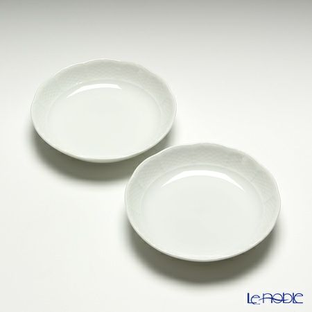 ジノリ1735／リチャード ジノリ（GINORI 1735／Richard Ginori） ベッキオホワイト ディッシュ・ラウンド（S） 13cm ペア