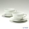 ジノリ1735／リチャード ジノリ（GINORI 1735／Richard Ginori） ベッキオホワイト ティーカップ＆ソーサー 240ml ペア