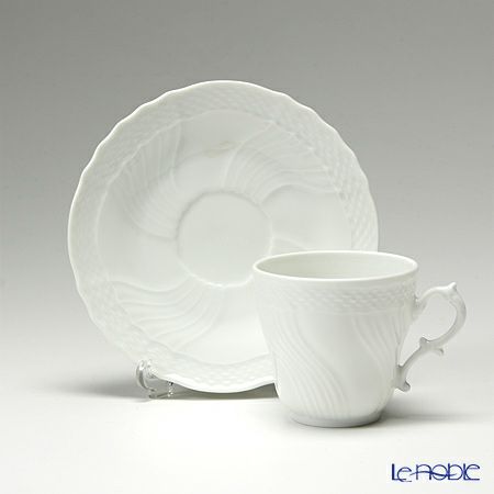 ジノリ1735／リチャード ジノリ（GINORI 1735／Richard Ginori） ベッキオホワイト コーヒーカップ＆ソーサー 120ml ペア