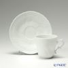 ジノリ1735／リチャード ジノリ（GINORI 1735／Richard Ginori） ベッキオホワイト コーヒーカップ＆ソーサー 120ml ペア