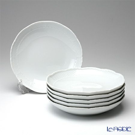 ジノリ1735／リチャード ジノリ（GINORI 1735／Richard Ginori） ベッキオホワイト ディッシュ・ラウンド 19cm 6枚セット