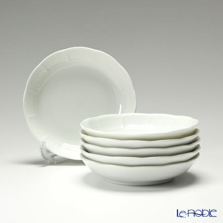 ジノリ1735／リチャード ジノリ（GINORI 1735／Richard Ginori） ベッキオホワイト ディッシュ・ラウンド（S） 13cm 6枚セット