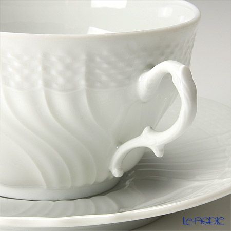 ジノリ1735／リチャード ジノリ（GINORI 1735／Richard Ginori） ベッキオホワイト ティーカップ＆ソーサー 240ml 6客セット