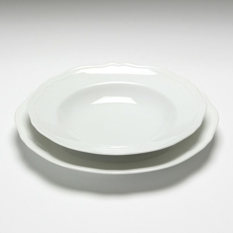 ジノリ1735／リチャード ジノリ（GINORI 1735／Richard Ginori） アンティコ ホワイト スープセット