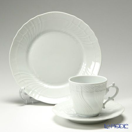 ジノリ1735／リチャード ジノリ（GINORI 1735／Richard Ginori） ベッキオホワイト トリオセット（コーヒー）