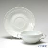 ジノリ1735／リチャード ジノリ（GINORI 1735／Richard Ginori） ベッキオホワイト スープカップ＆ソーサー 300ml ペア