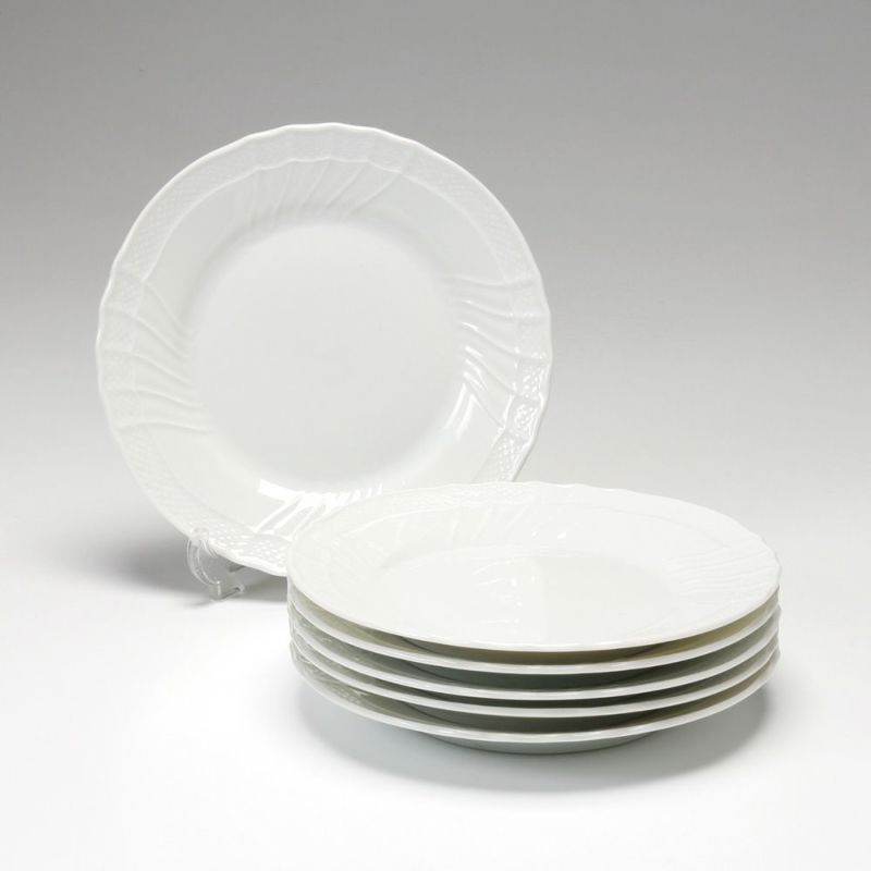 ジノリ1735／リチャード ジノリ（GINORI 1735／Richard Ginori） ベッキオホワイト プレート 17cm 6枚セット