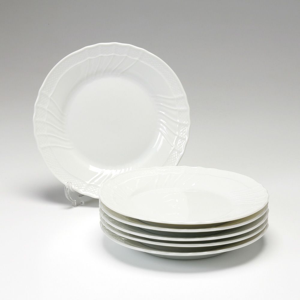 ジノリ1735／リチャード ジノリ（GINORI 1735／Richard Ginori） ベッキオホワイト プレート 17cm 6枚セット