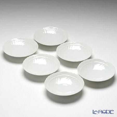 ジノリ1735／リチャード ジノリ（GINORI 1735／Richard Ginori） ベッキオホワイト 小皿 12cm 6枚セット