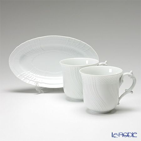 ジノリ1735／リチャード ジノリ（GINORI 1735／Richard Ginori） ベッキオホワイト ドルチェセット A