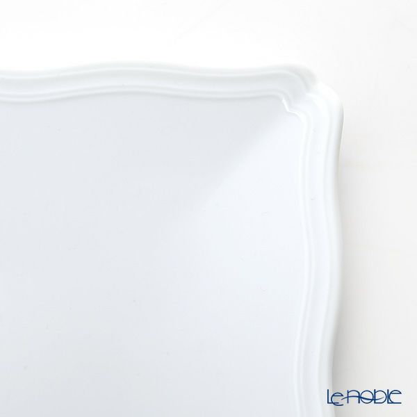 ジノリ1735／リチャード ジノリ（GINORI 1735／Richard Ginori） アンティコ ホワイト スクエアプレート 22cm ペア