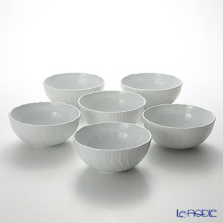 ジノリ1735／リチャード ジノリ（GINORI 1735／Richard Ginori） ベッキオホワイト 盛り鉢 17cm 6枚セット