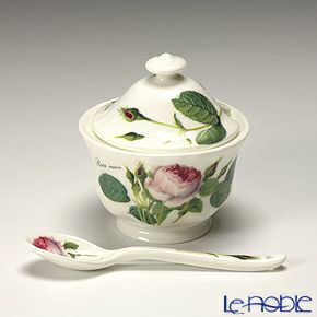 ロイカーカム ルドゥトロサ／ルドゥーテ・ローズ カバードシュガー＆スプーンセット