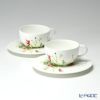 ローゼンタール Fleurs Sauvages 野花 ティーカップ＆ソーサー 250ml ペア