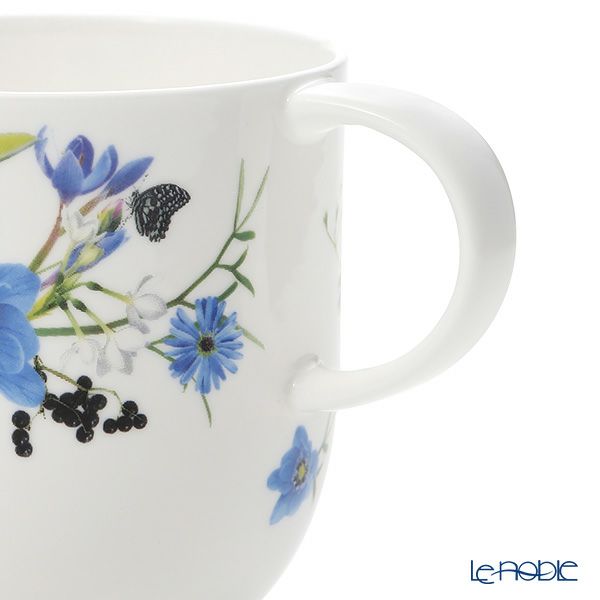 ローゼンタール アルプスの花／アルプスフラワー マグカップ 340ml ペア