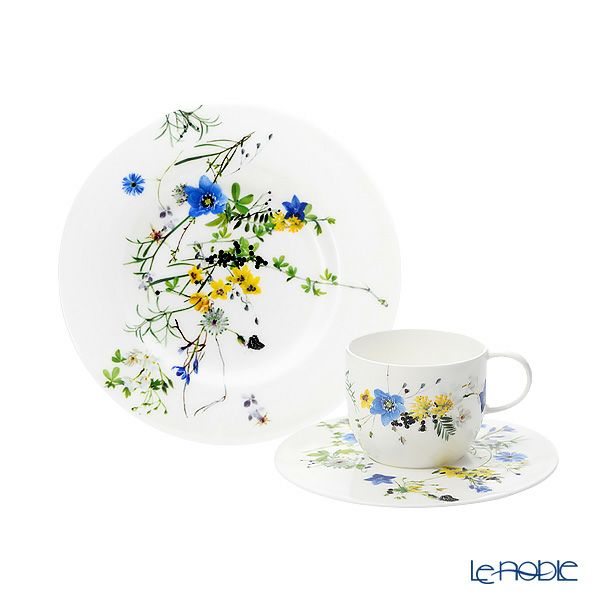 ローゼンタール アルプスの花／アルプスフラワー トリオセット コーヒー