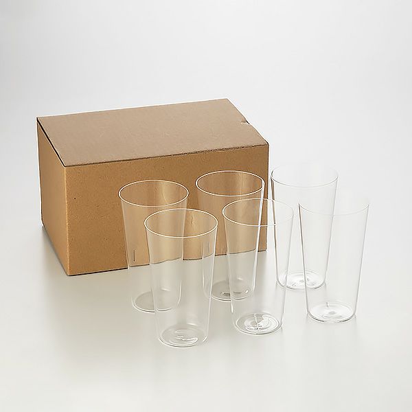 松徳硝子 うすはり タンブラー（M）260ml 6本セット 【業務箱】
