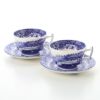 スポード ブルーイタリアン ティーカップ＆ソーサー ペア