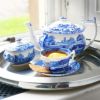 スポード ブルーイタリアン ティーセット