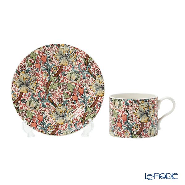 スポード ウィリアムモリス パステル ゴールデンリリー トリオセット