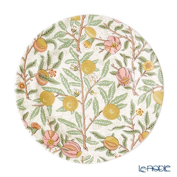 スポード ウィリアムモリス パステル プレート 23cm 4柄セット いちご泥棒・ウィローボウ・フルーツ・マリーゴールド