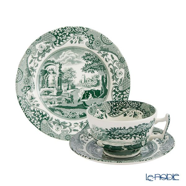 スポード グリーンイタリアン トリオセット ティー