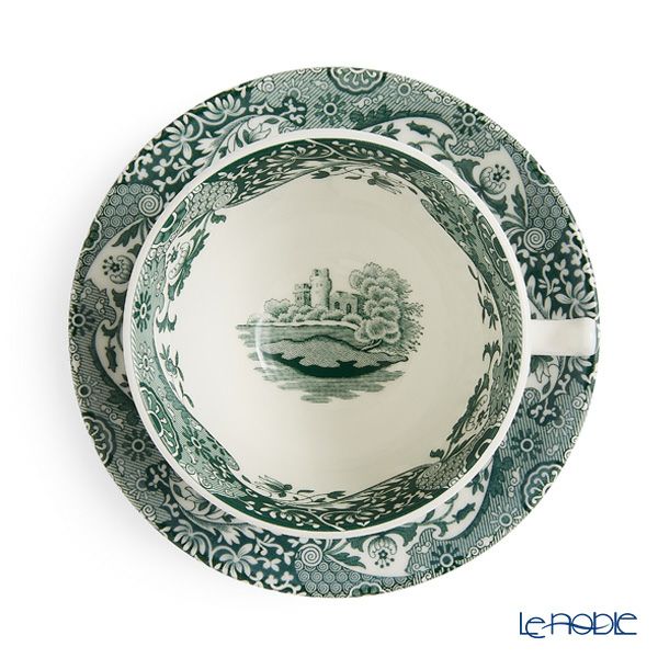 スポード グリーンイタリアン トリオセット ティー