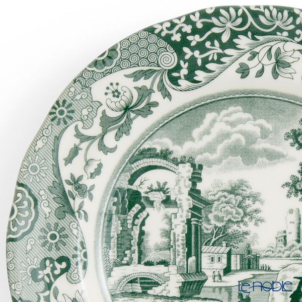 スポード グリーンイタリアン プレート 20cm ペア