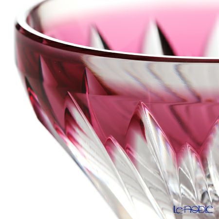 薩摩切子 富士盃 80ml ペア 赤富士（金赤） 20901＆青富士（藍） 20906