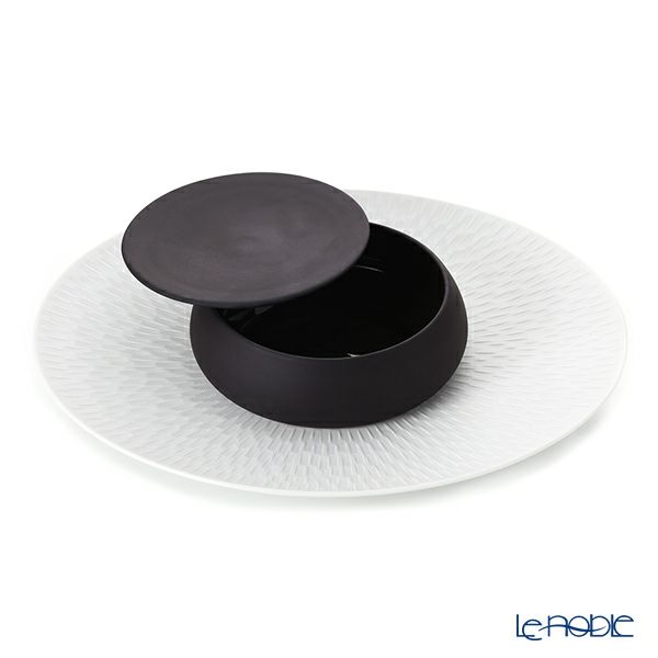 ドグレーヌ パリ グルメ カバードキャセロール 14cm＆グルメプレートオーバル セット