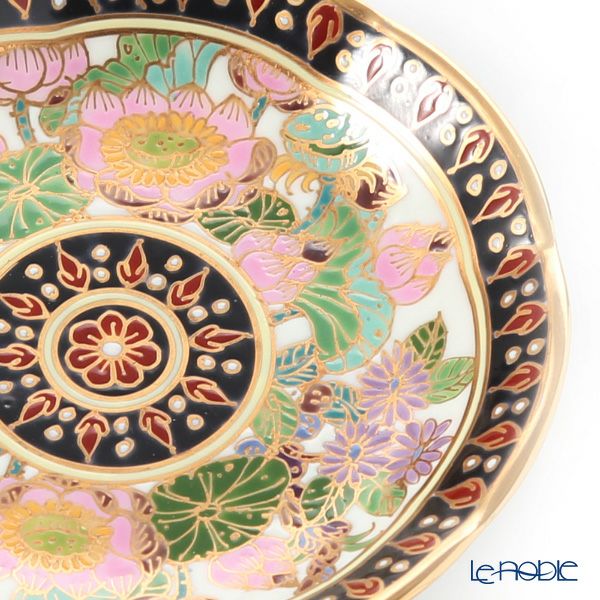 ブランベンジャロン工房 ティーカップ＆ソーサー ＆ ミニプレート ロータスホワイト 2点セット