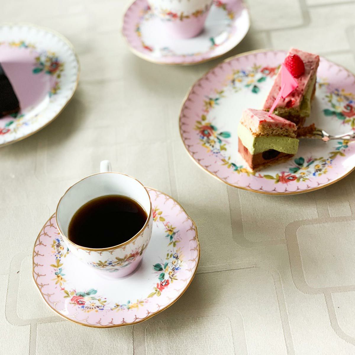 ニナス オリジナル マリーアントワネット 1775 カップ＆ソーサー ペア 160ml