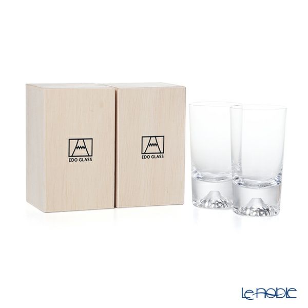 【伝統工芸】田島硝子 富士山グラス ミニタンブラー ペア 150ml TG20-015-MT