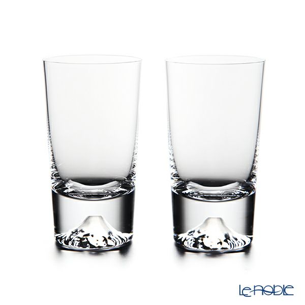 【伝統工芸】田島硝子 富士山グラス ミニタンブラー ペア 150ml TG20-015-MT