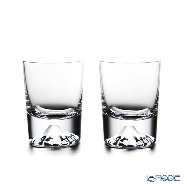 【伝統工芸】田島硝子 富士山グラス 冷酒グラス／ショットグラス 90ml ペア TG20-015-CS