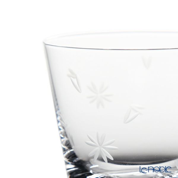 【伝統工芸】田島硝子 富士山グラス ロックグラス 桜切子 大小 2点セット