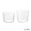 KIRI-KO 輪 wa 切子グラス（M）300ml ＆ （S）230ml セット