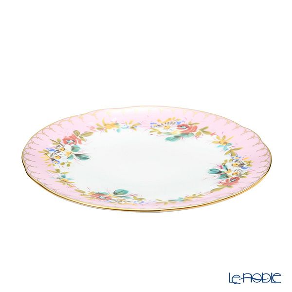 ニナス オリジナル マリーアントワネット 1775 プレート 18cm ピンク（ふち）